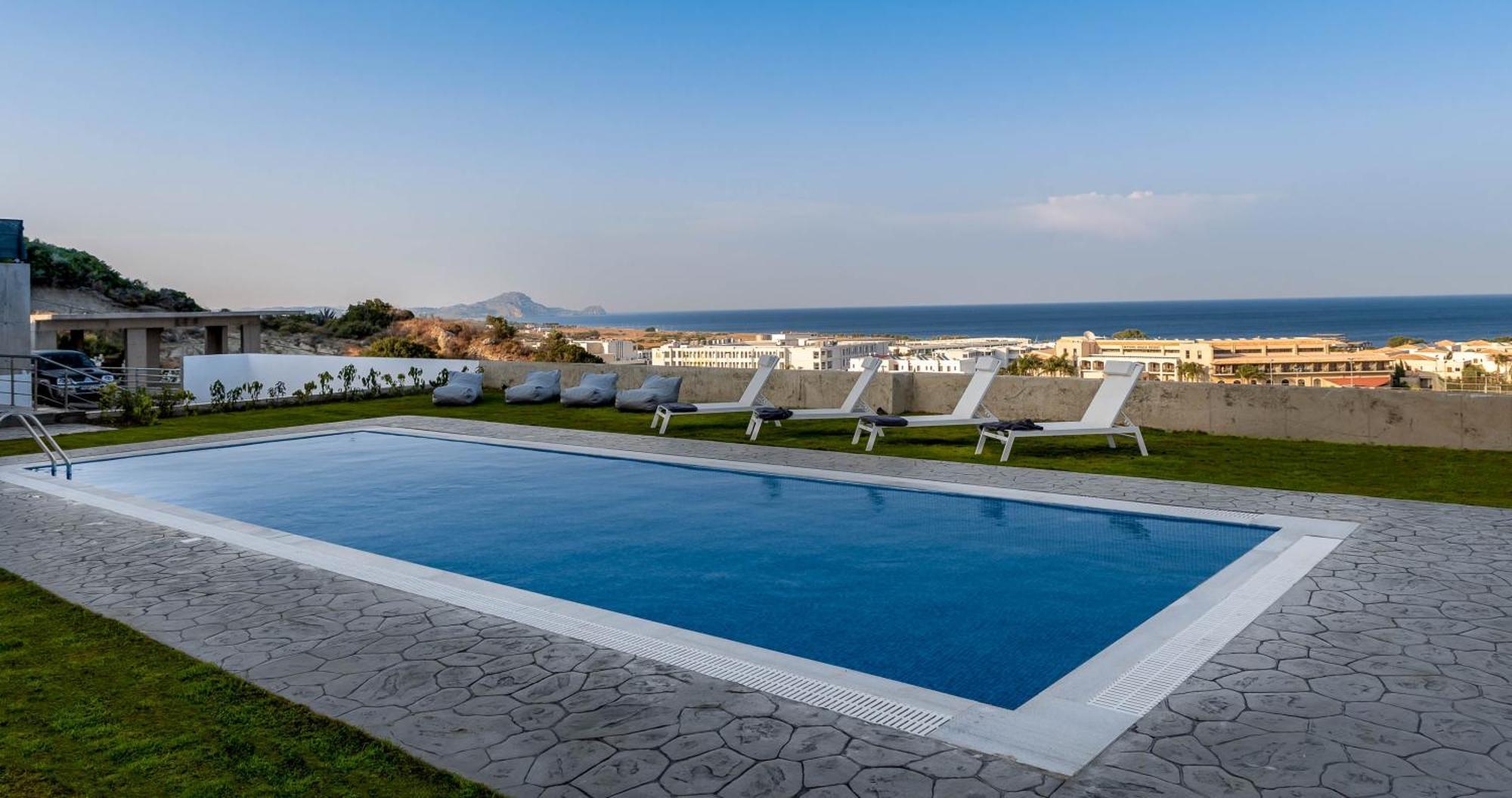 Hill & Sea View Villas Kolymbia Dış mekan fotoğraf