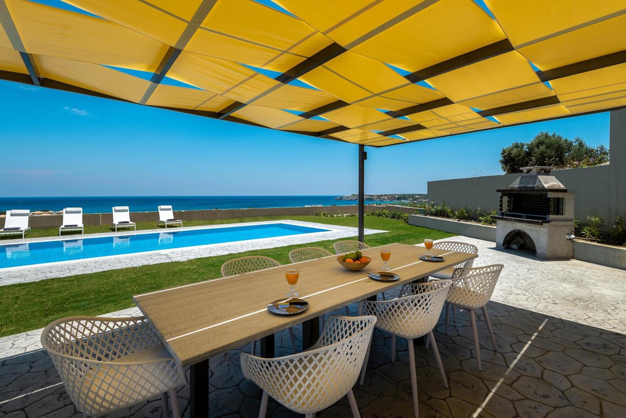 Hill & Sea View Villas Kolymbia Dış mekan fotoğraf