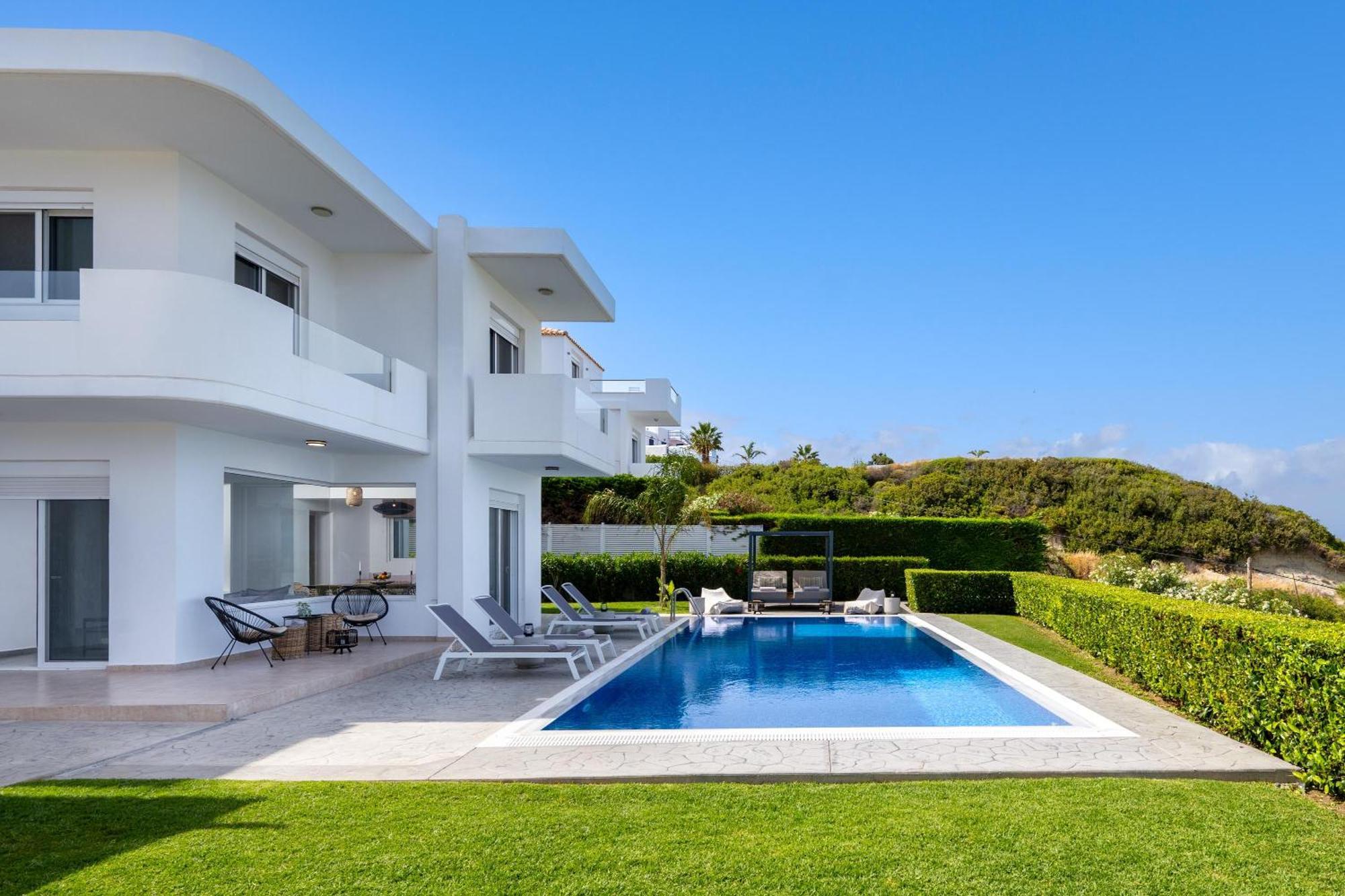 Hill & Sea View Villas Kolymbia Dış mekan fotoğraf