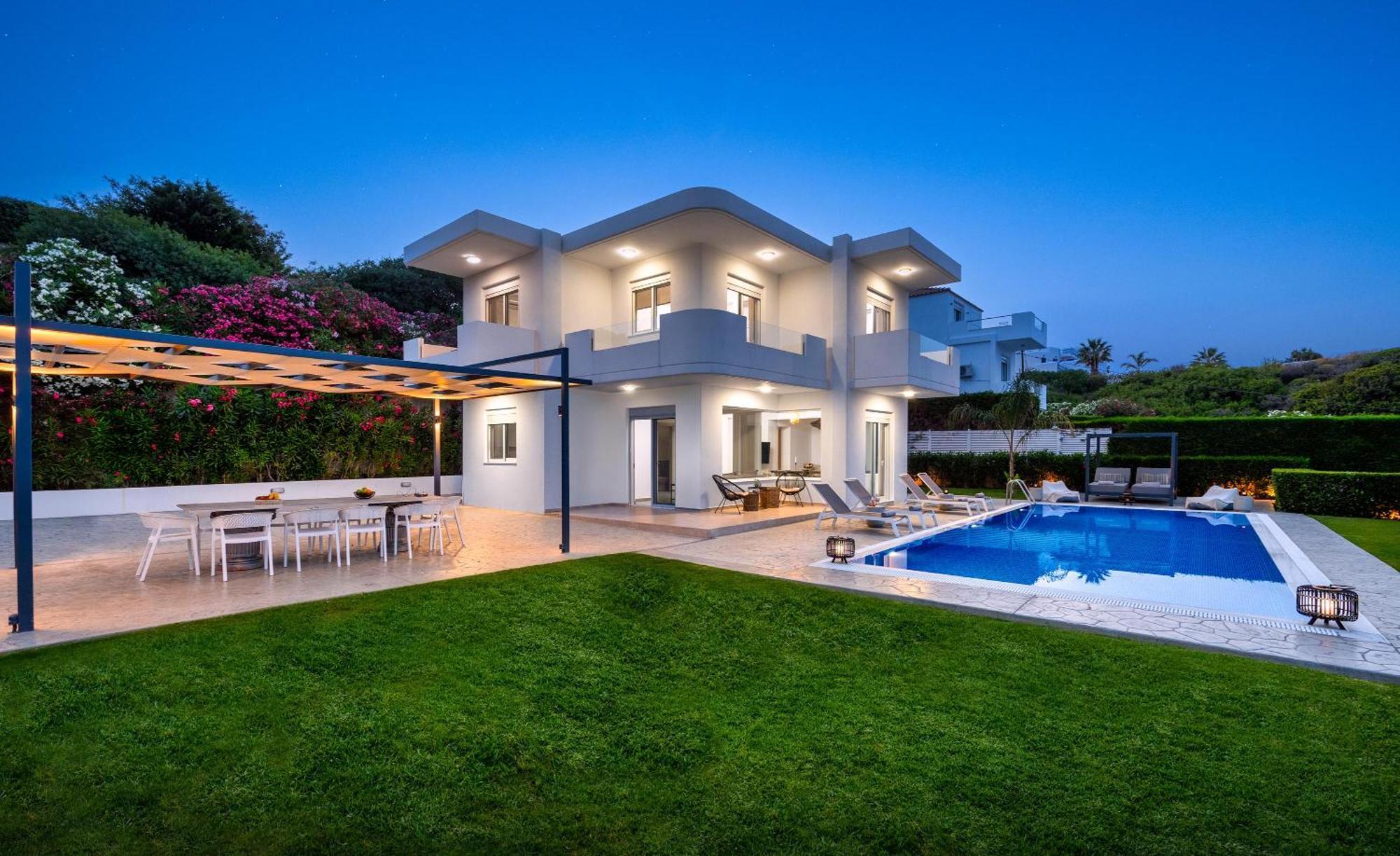 Hill & Sea View Villas Kolymbia Dış mekan fotoğraf