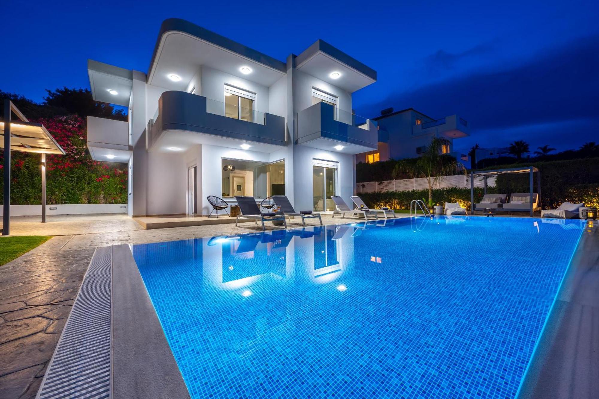 Hill & Sea View Villas Kolymbia Dış mekan fotoğraf